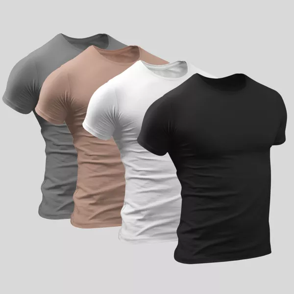 Camiseta Básica 100% Algodão